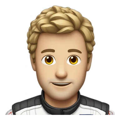 Formula 1 driver sticker