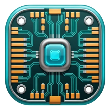 neon data chip sticker