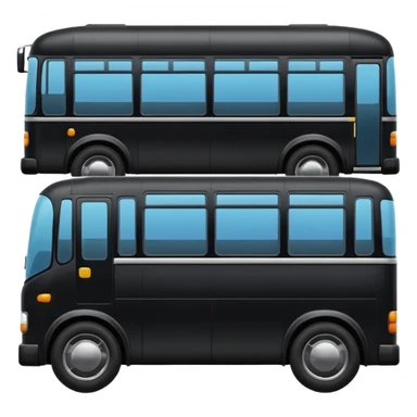 black bus 2d sticker