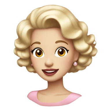 light pink vintage coquette  sticker