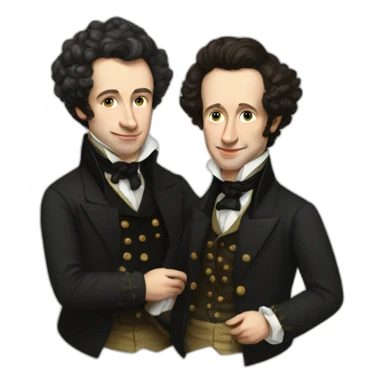 pushkin and sber sticker