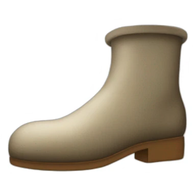 Claquette chaussette sticker