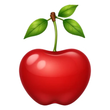 Can you create me a chery brand logo emoji? sticker