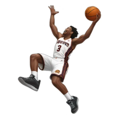 Dunk shot smoked sticker