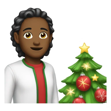 cure christmas sticker