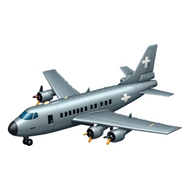 8bit bomber airplane sticker
