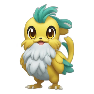 Flanby Pokémon sticker