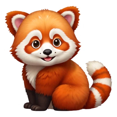 Red Panda from the Turning Red movie sticker