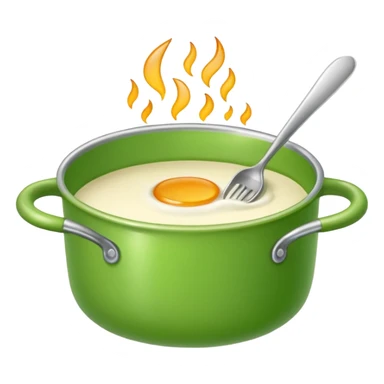 Small icon emoji of recipe formula, minimum details, green #36a767 main color sticker