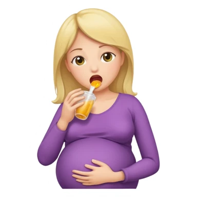 Pregnant women swallowing women whole sticker