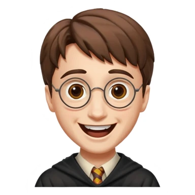 Harry Potter laughing sticker