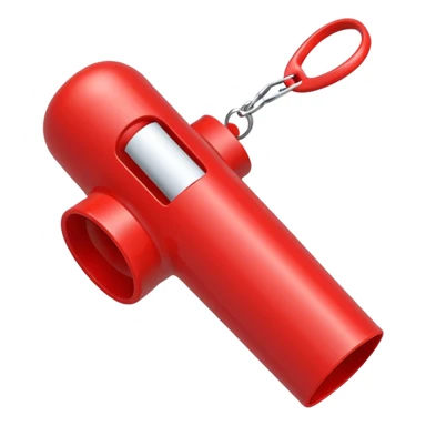 Plastic Whistle sticker