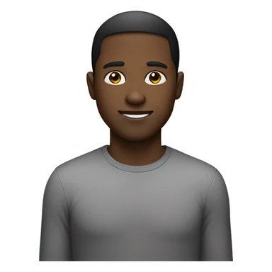 Half white and black guy sticker