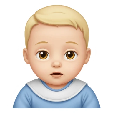 Baby wide awake sticker