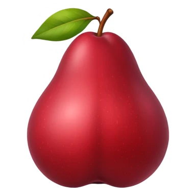 red Pear sticker