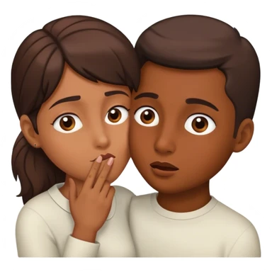 Telling a secret sticker