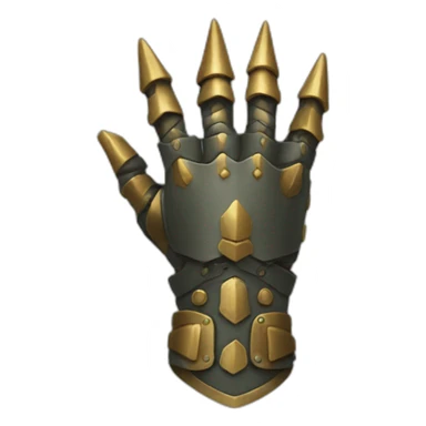 pinched fingers armor sticker