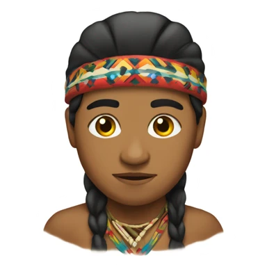 Indigenous Ecuadorian  sticker