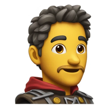 Coeur brulant damour sticker