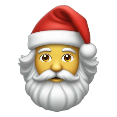 karl marx with a santa hat sticker