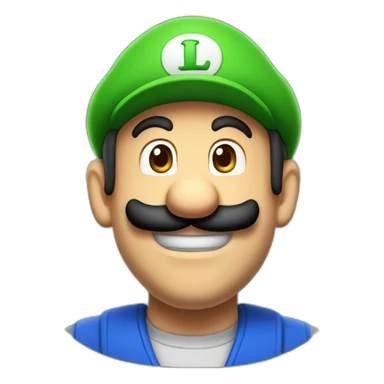 Luigi bross gigante sticker