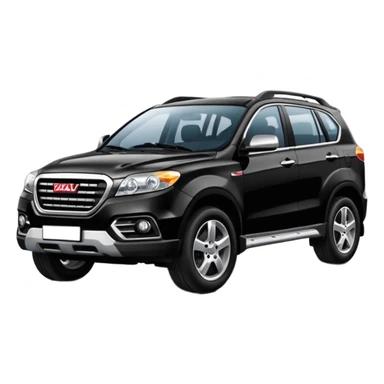 Haval H5 2025 black  sticker