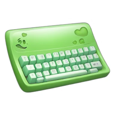 beautiful color keyboard sticker