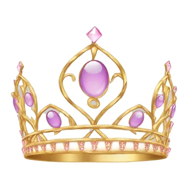 Birthday tiara sticker