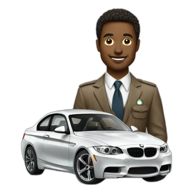 Swissman with rolex watch and bmw sticker