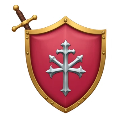brasão sangrando medieval rosa de sangue vermelha sticker