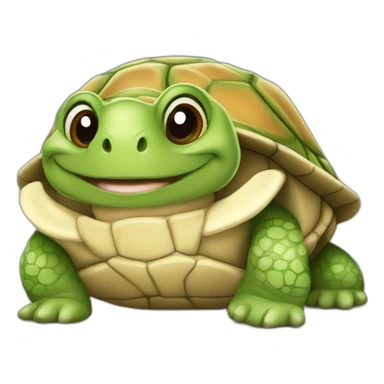 Tortues qui mange sticker