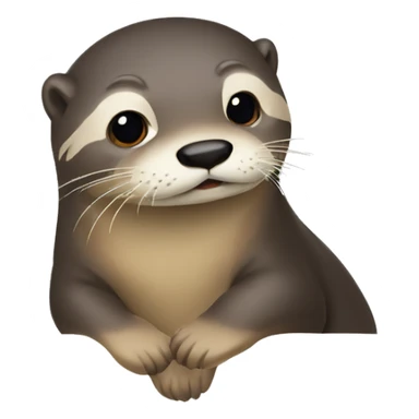 Loutre sur torture sticker