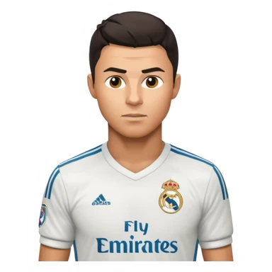 Cr7 en el real Madrid 2017 sticker
