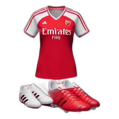 Arsenal women’s home jersey adidas sticker