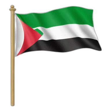 Drapeau Israël avec Palestine sticker