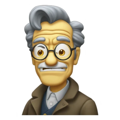 Abe the grandpa from the Simpsons shouting at JIRA sticker