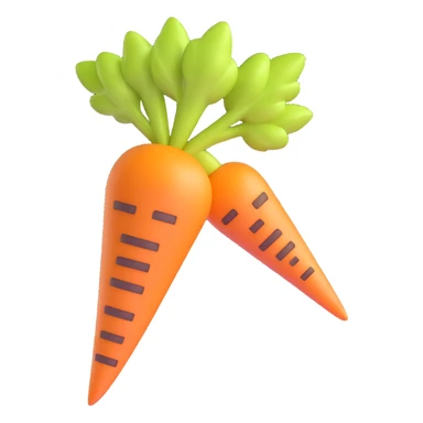 carrot sticker