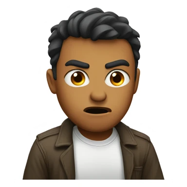 Angry at boyfriend  sticker