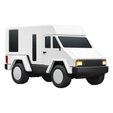 Tesla cybertruck white original long  sticker