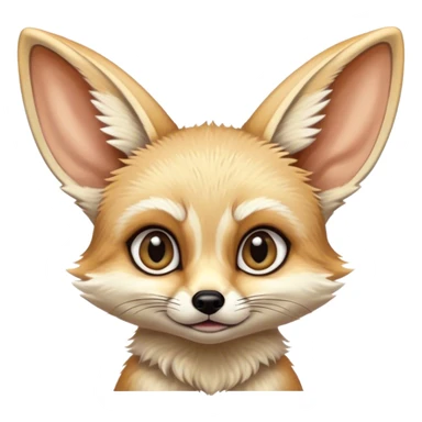 confused fennec sticker