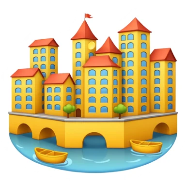  city emoji png sticker