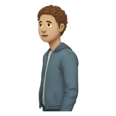Nick dans heartstopper sticker