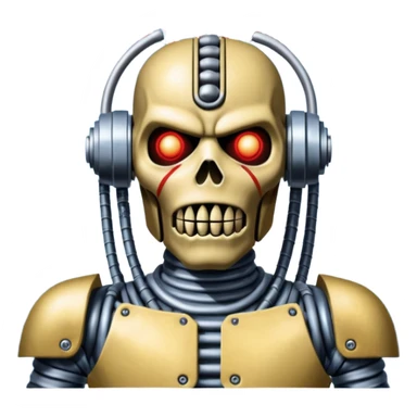 iron maiden - x factor sticker