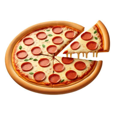 Pizza sticker