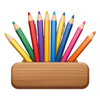 COLOR PENCILS sticker