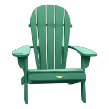 Adirondack chair sticker