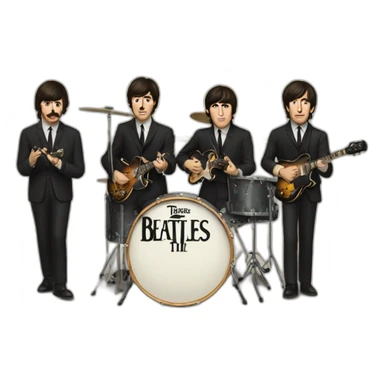 The Beatles sticker