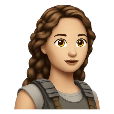 katniss everdeen Hunger Games sticker