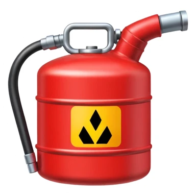 gasoline canister sticker