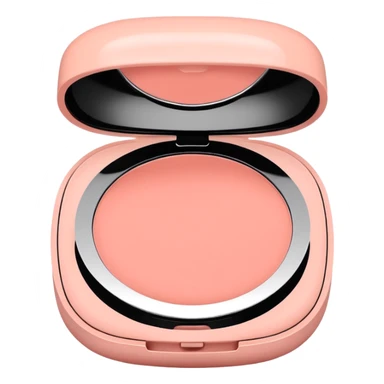 salmon pink makeup packaging sticker